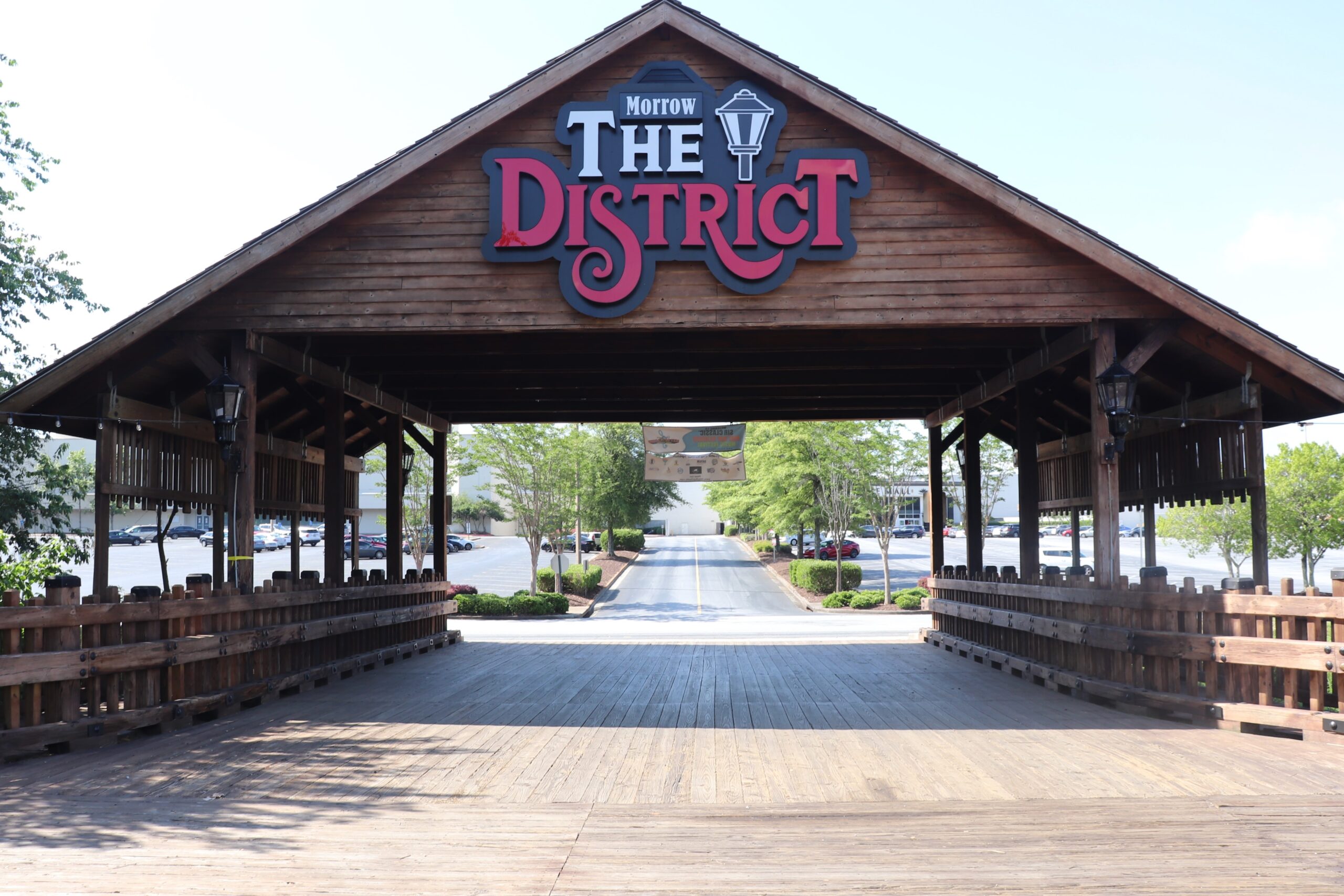 Entrance to the District in Morrow, GA